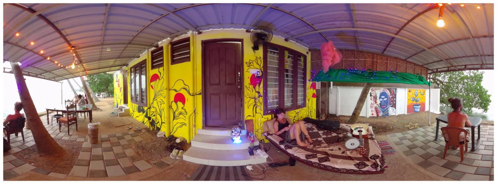 Santa Maria Hostel Munroe Island Mundrothuruth Extérieur photo
